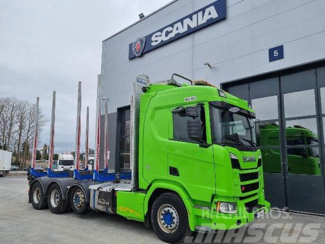 Scania R 650 B8x4/4NA, Korko 1,99% Châssis cabine