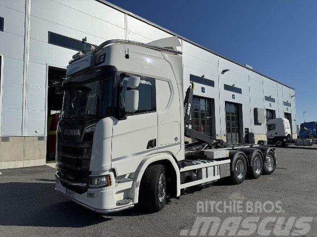 Scania R 660 B8x4*4NB Camion porte container