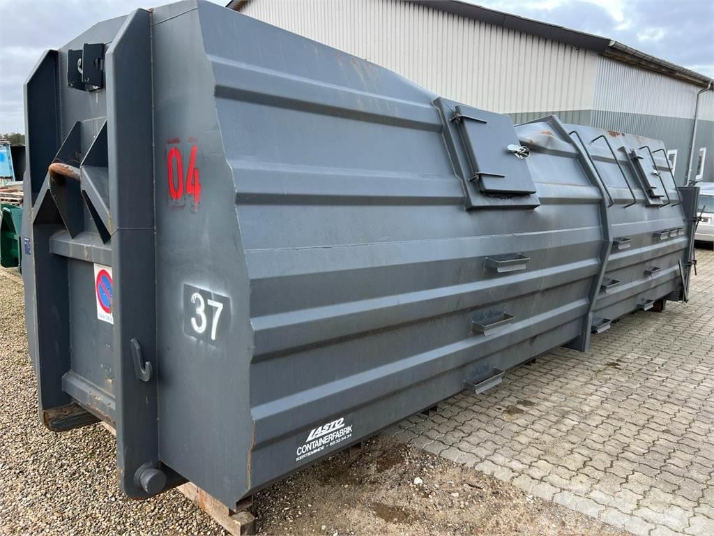  Lasto 6550 mm 27m3 Snegl-container Camion benne