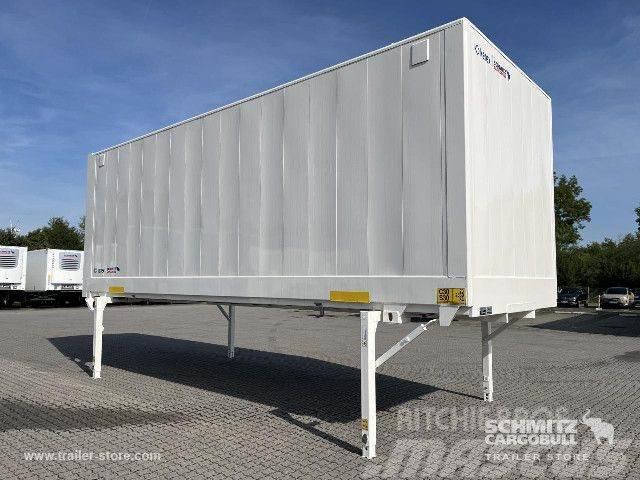Schmitz Cargobull Wechselaufbau Trockenfrachtkoffer Standard Rolltor Remorque Fourgon