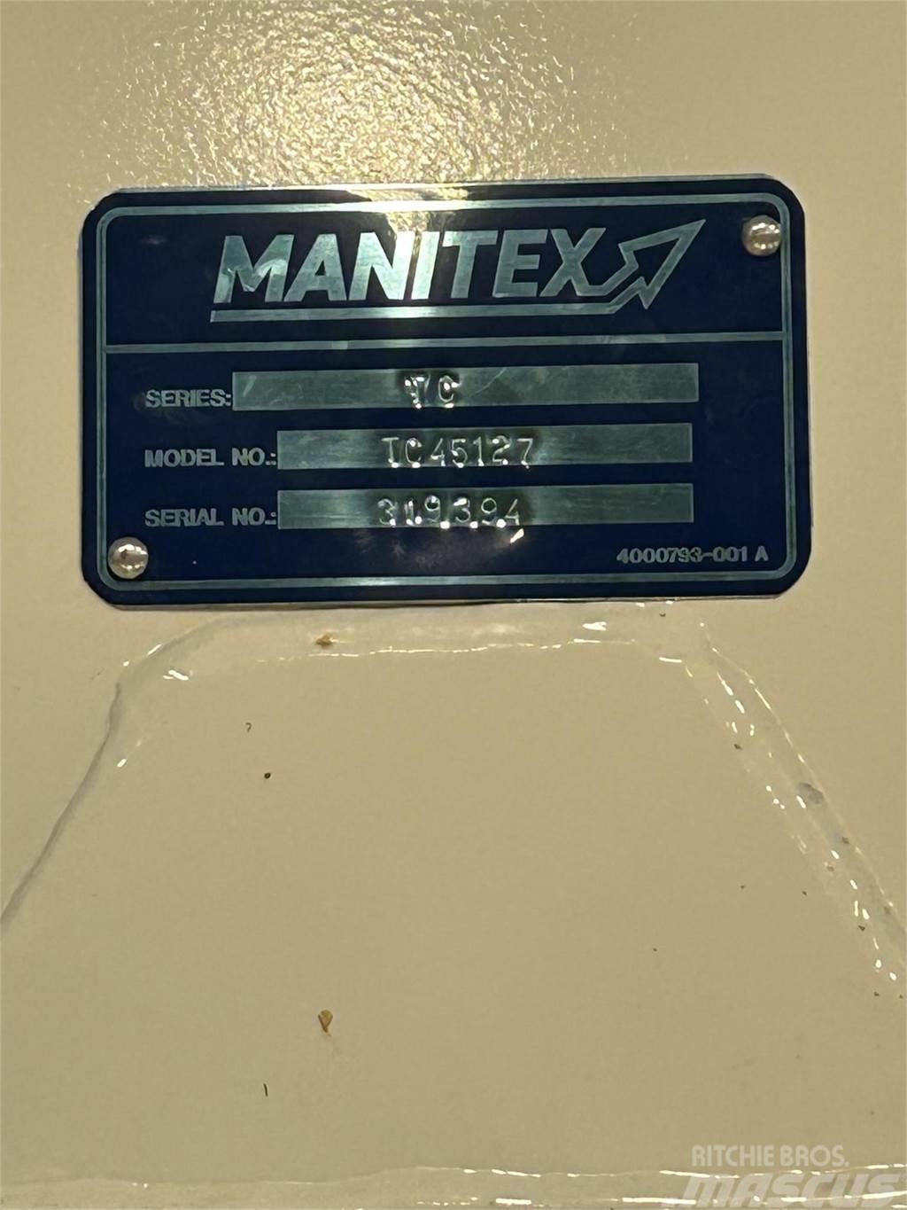 Manitex TC45127 Camion plateau ridelle avec grue