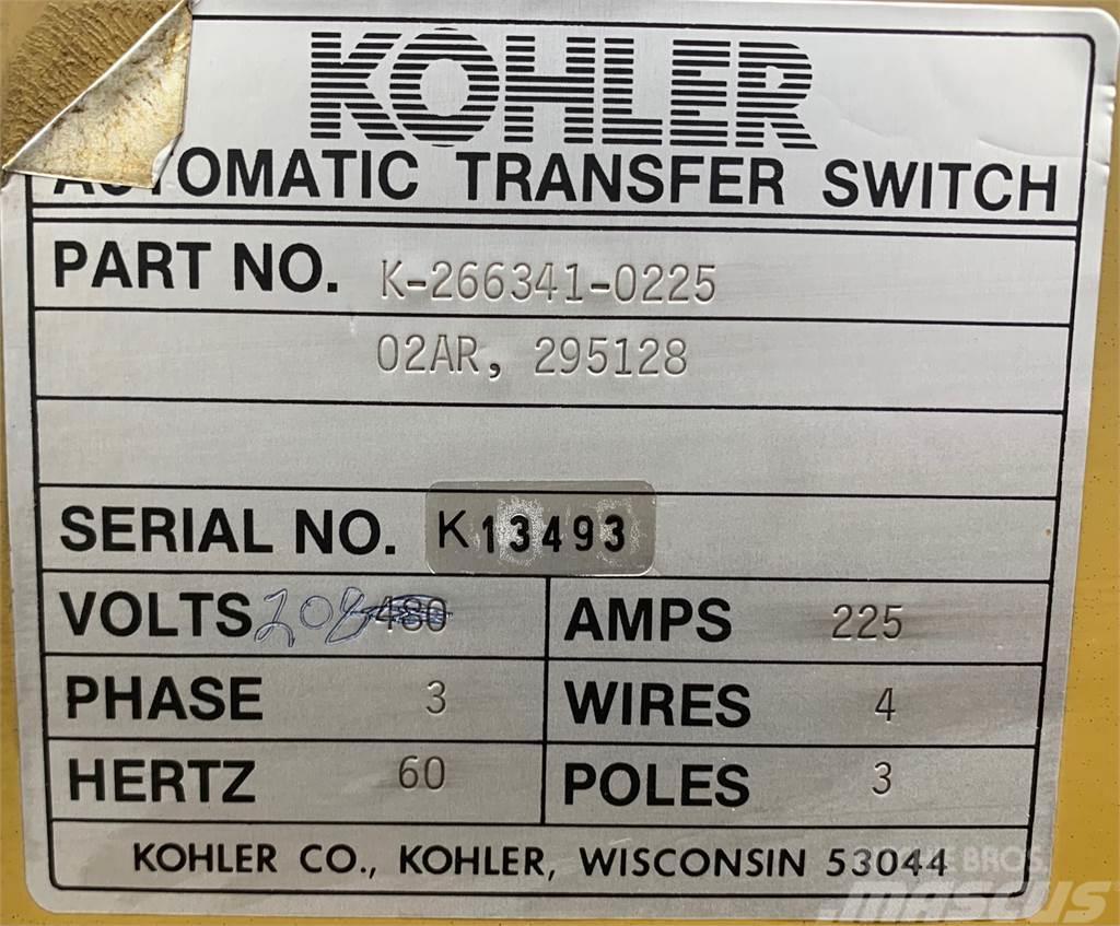 Kohler 225amp 208V Electronique