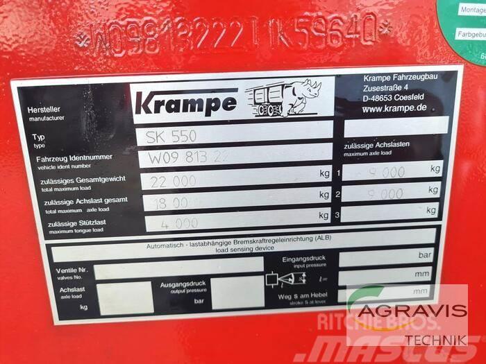 Krampe SK 550 Autre remorque agricole