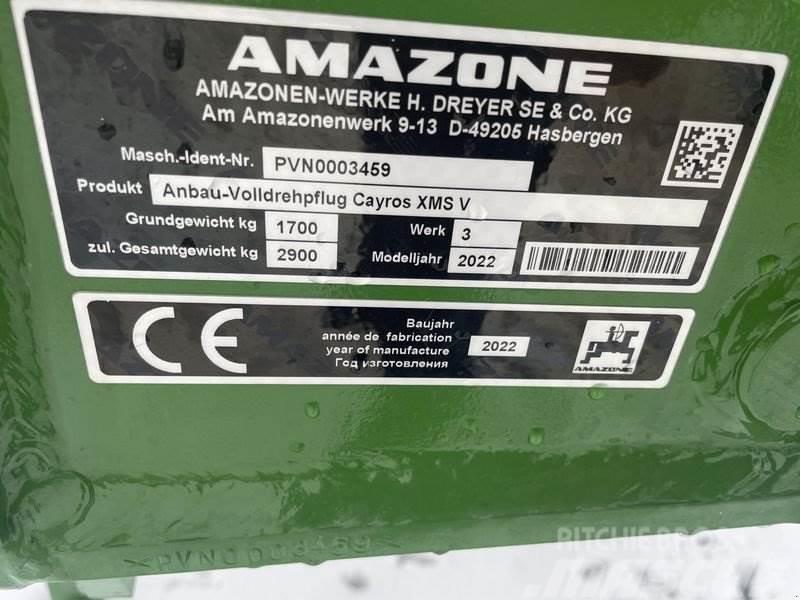 Amazone CAYROS XMS 950 VS Charrue non réversible