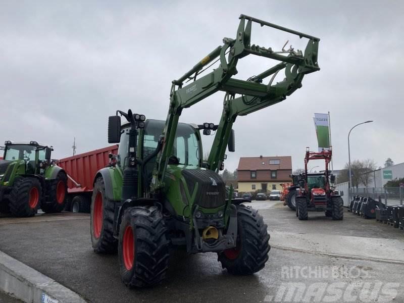 Fendt 313 Vario Profi S4 + Cargo 4X75 Tracteur