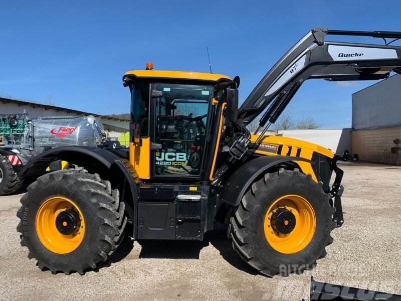 JCB Fastrac 4220 ICON + Frontlader Q7S Tracteur