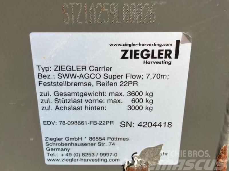 Ziegler Carrier Accessoires moissonneuse batteuse