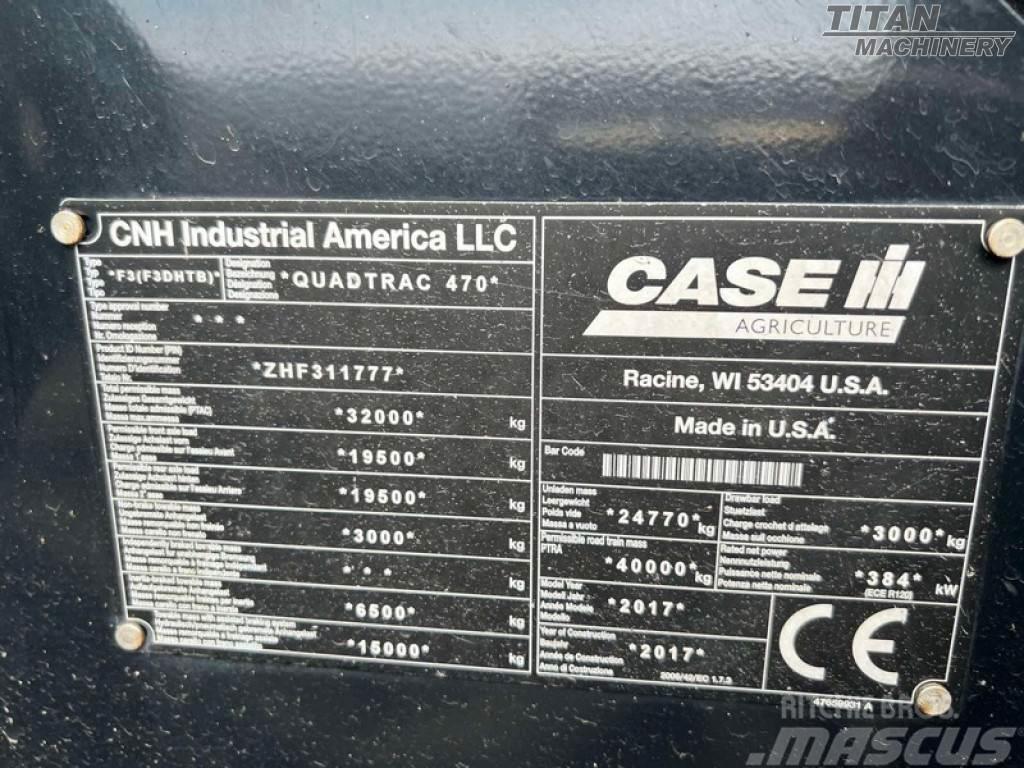 Case IH Quadtrac 470 Tracteur