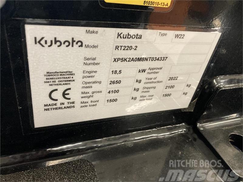 Kubota RT 220- 2 Mini chargeuse