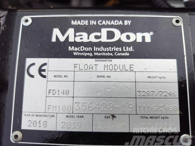 MacDon FD 140 Accessoires moissonneuse batteuse