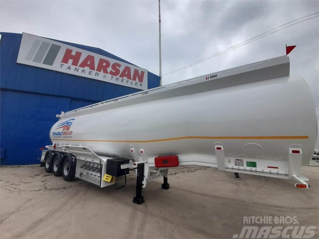  Harsan 34.000 Liters Fuel Transport Tanker Semi remorque citerne