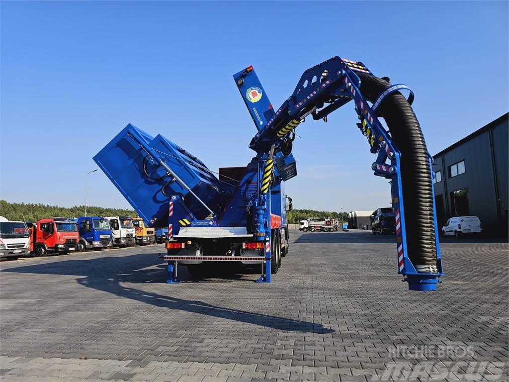 Iveco MTS 4 x TURBINE Saugbagger vacuum cleaner excavato Pelle spéciale