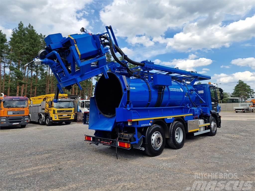 Iveco WUKO MULLER KOMBI FOR CHANNEL CLEANING Camions et véhicules municipaux