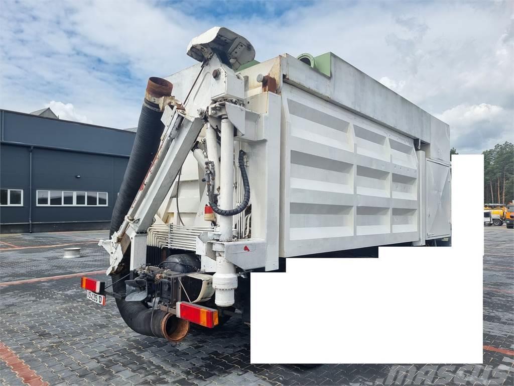 MAN VMB VESTA MTS Saugbagger vacuum cleaner excavator  Camions et véhicules municipaux
