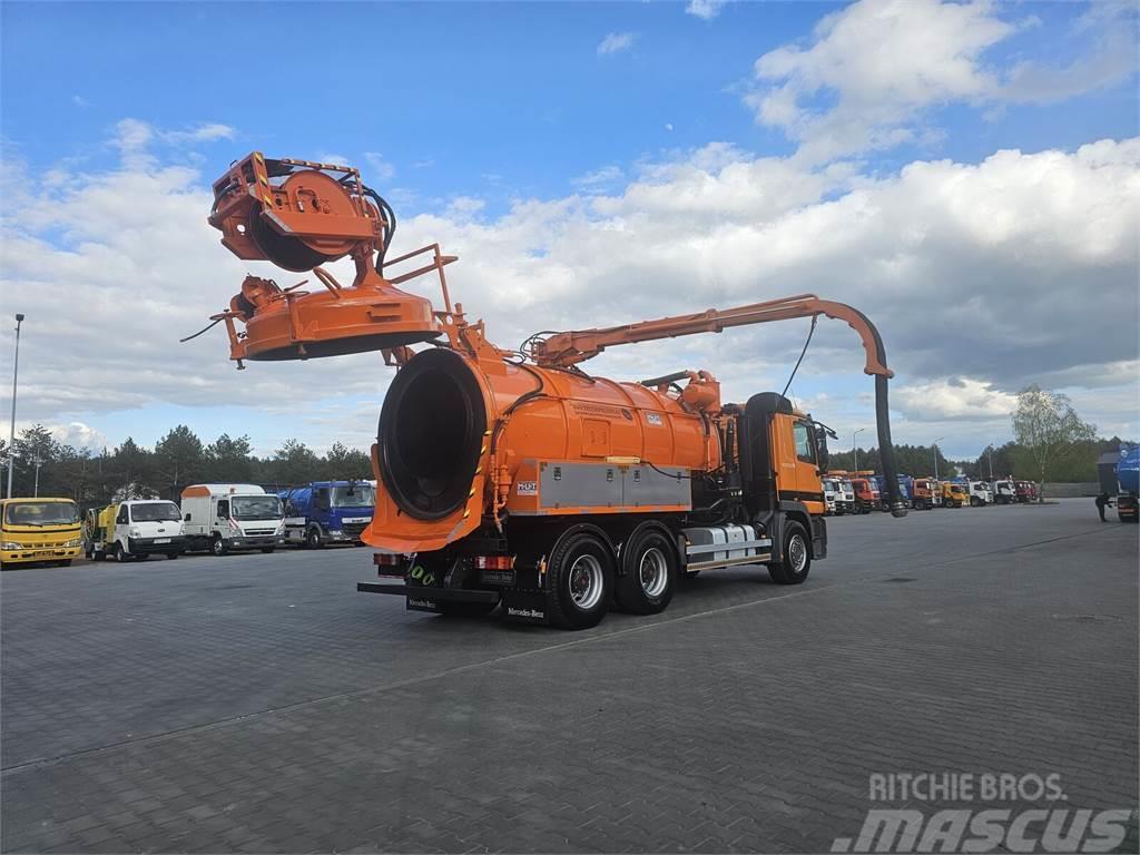Mercedes-Benz MUT WUKO FOR CLEANING SEWERS Camion aspirateur, Hydrocureur
