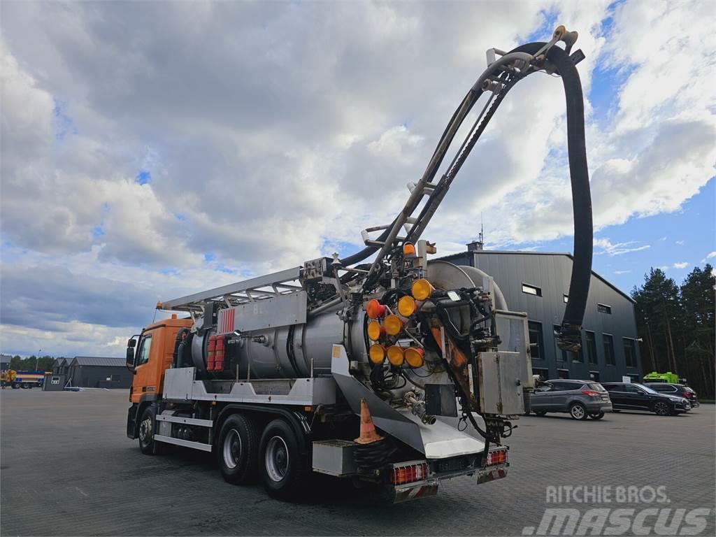 Mercedes-Benz WUKO KROLL COMBI FOR SEWER CLEANING Camions et véhicules municipaux