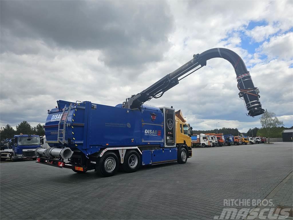 Scania DISAB ENVAC Saugbagger vacuum cleaner excavator su Pelle spéciale