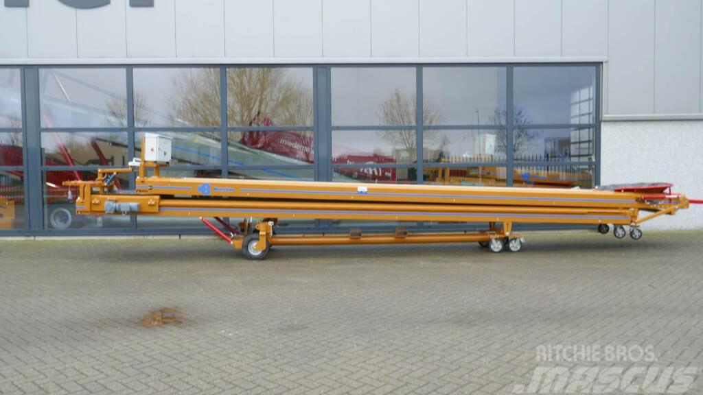 Breston 2x9-80 Dual Belt Conveyor full-option Sauterelle, tapis roulant, vis sans fin