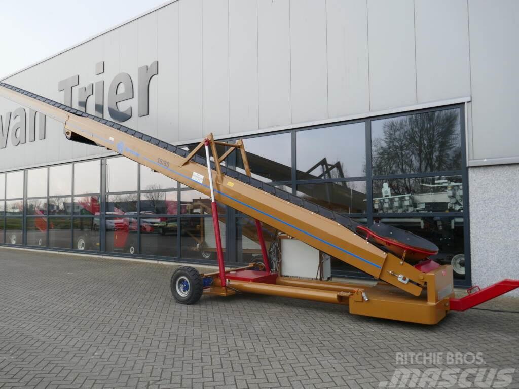 Breston Z18-80XW Store loader - Hallenvuller Sauterelle, tapis roulant, vis sans fin