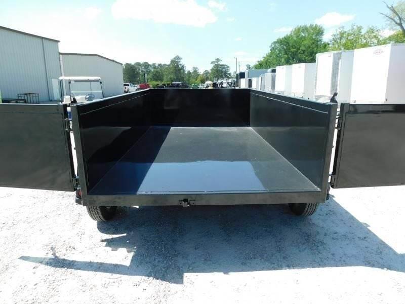  Covered Wagon Trailers 6x10 Dump with Tarp Remorque benne