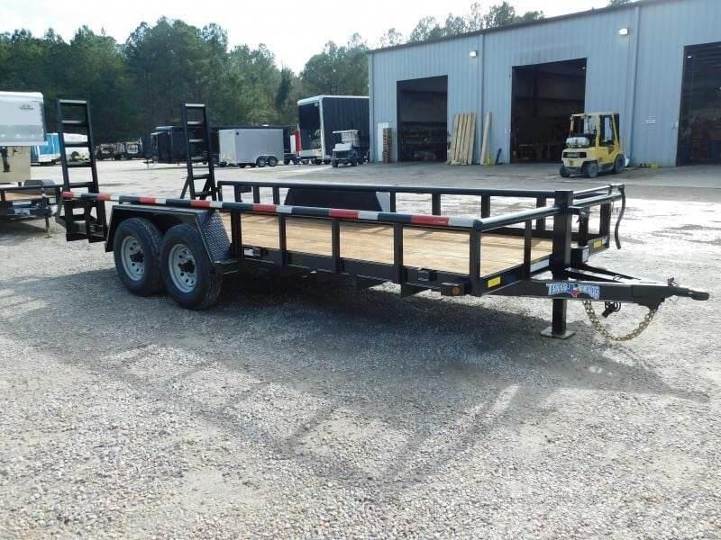Texas Bragg Trailers 18' Big Pipe with 6000lb Axles Autre