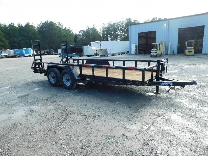Texas Bragg Trailers 18' Big Pipe with 7000lb Axles Autre