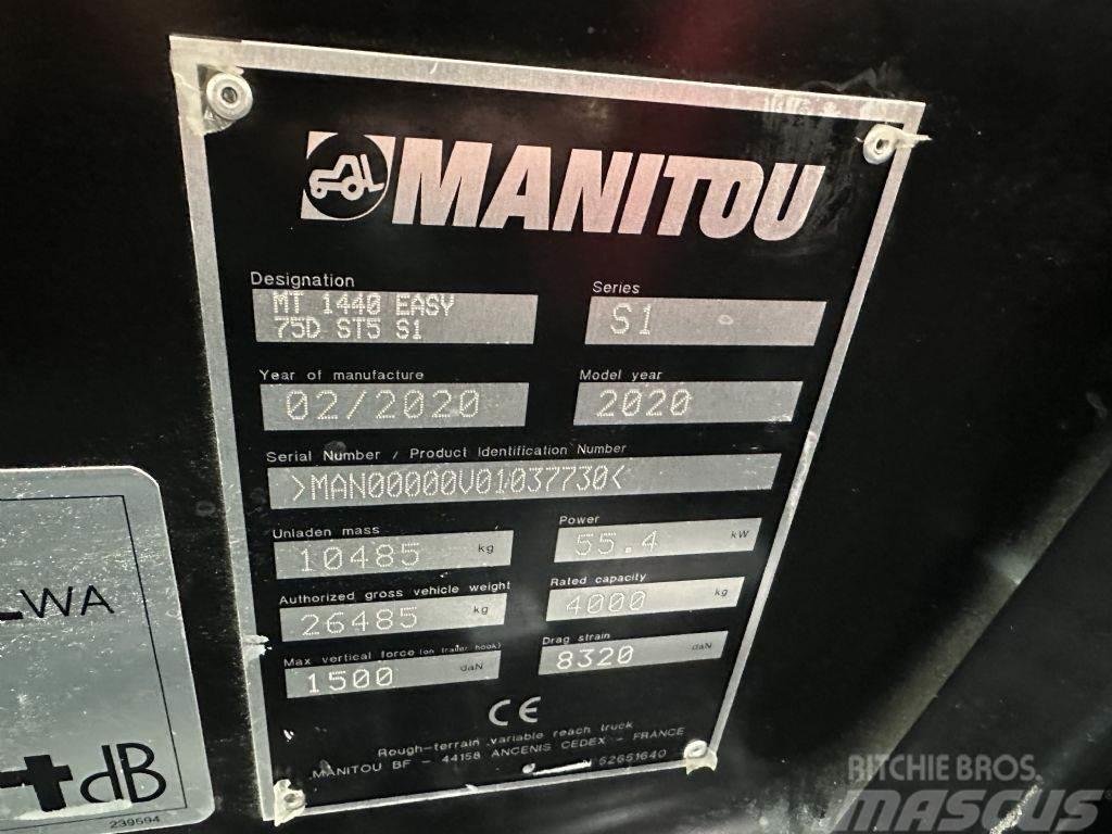 Manitou MT 1440 EASY - TOP ZUSTAND !! Chariot télescopique