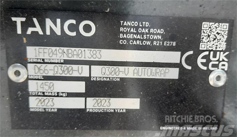 Tanco Q300-V Autowrap Enrubanneuse