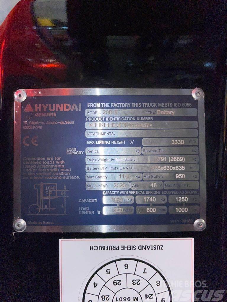 Hyundai 20B-9 Chariots élévateurs électriques