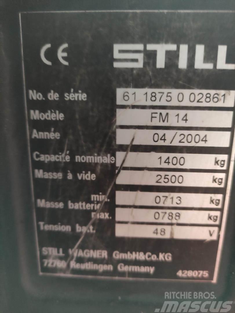 Still FM14 Chariot à mât rétractable